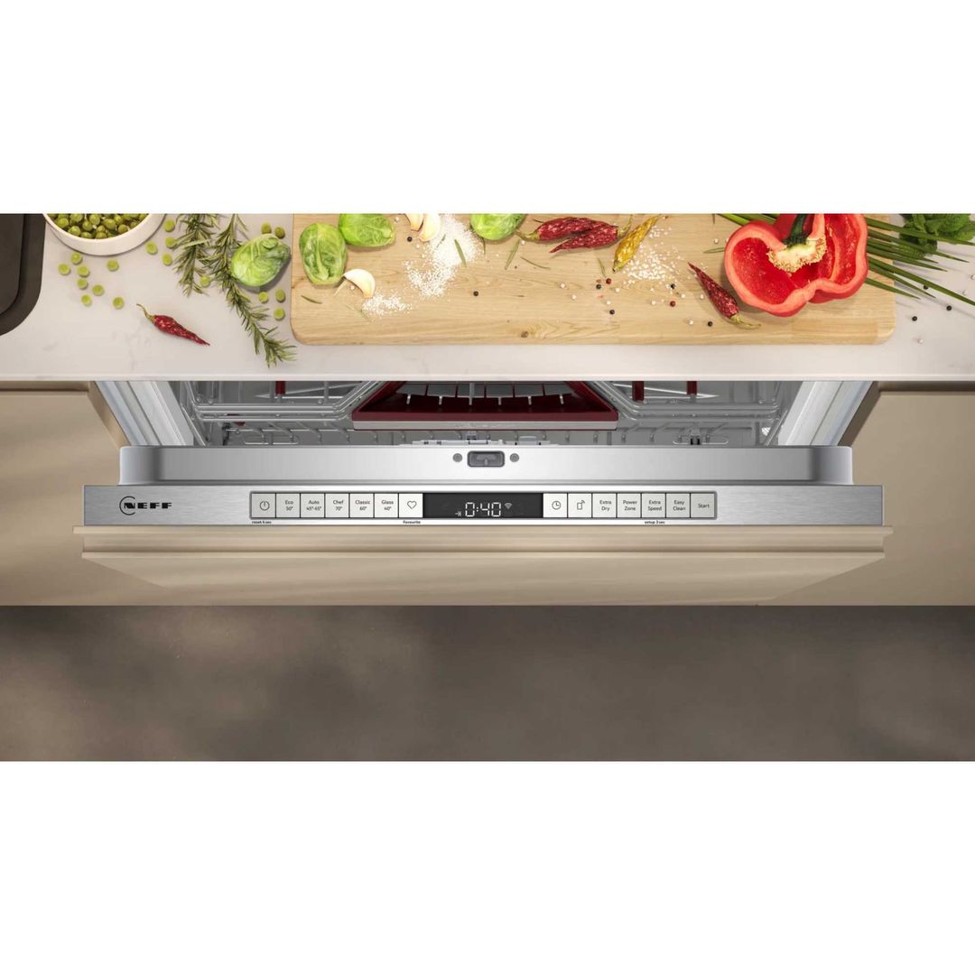 Neff S195HCX02G 60cm N50 Fully Integrated Dishwasher - Image 1