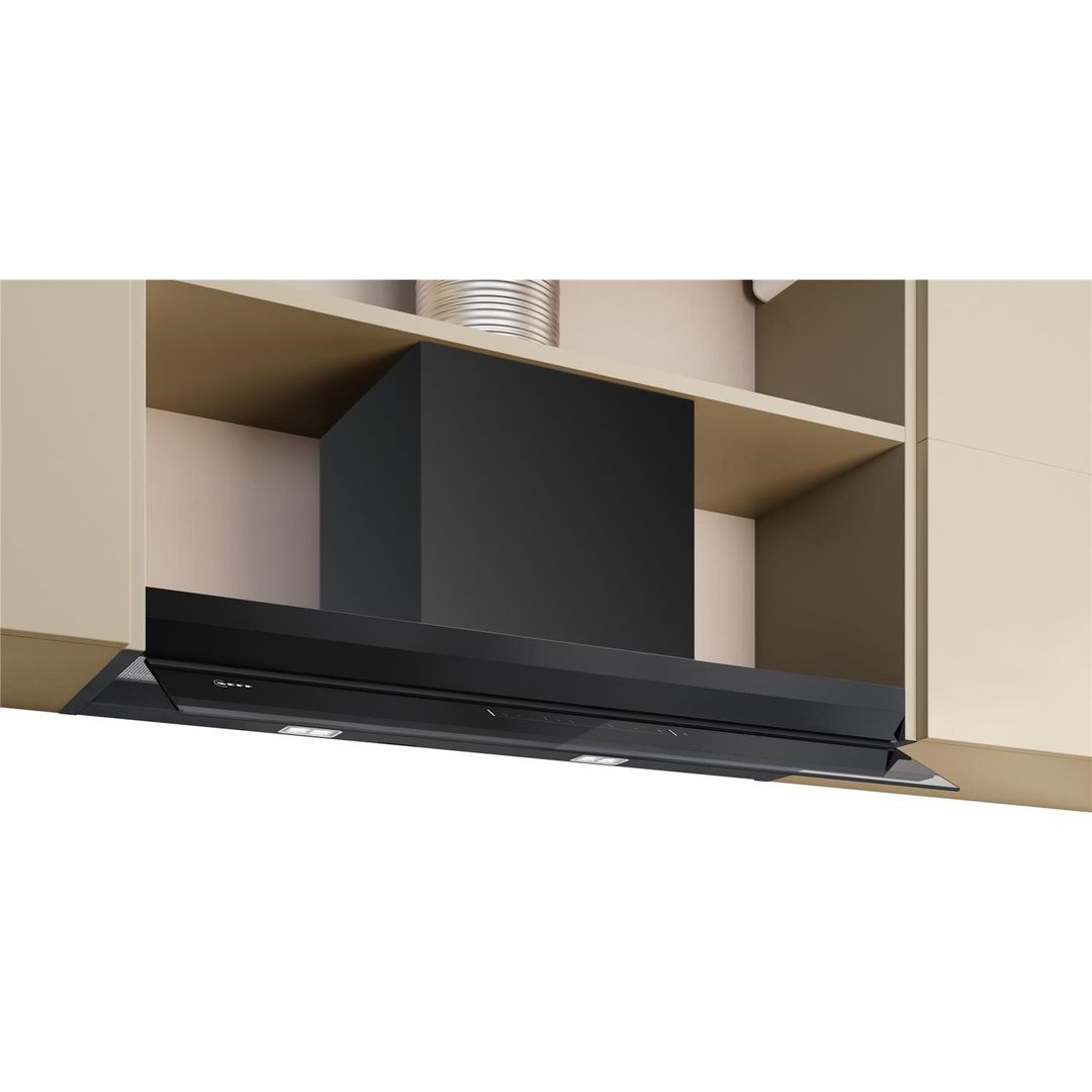 Neff N90 Series 90cm Canopy Cooker Hood - Matt Black - Image 1