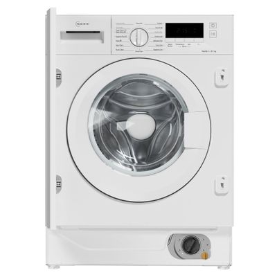NEFF V8340X0GB Integrated 8/5 kg 1400 Spin Washer Dryer - White, White - Thumbnail 2