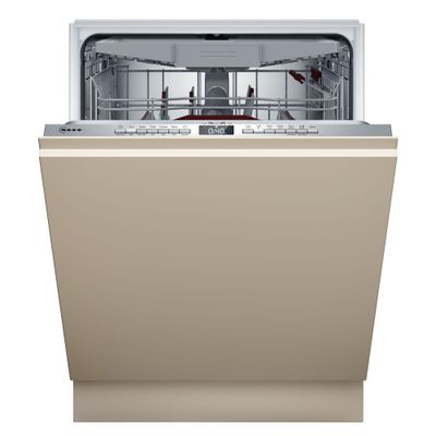 Neff N 50 Integrated Dishwasher - Smart C-rated Silver control panel