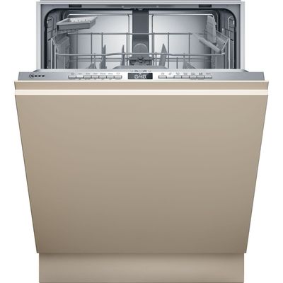 NEFF N50 S175HTX14G Full-size Fully Integrated WiFi-enabled Dishwasher, Silver/Grey