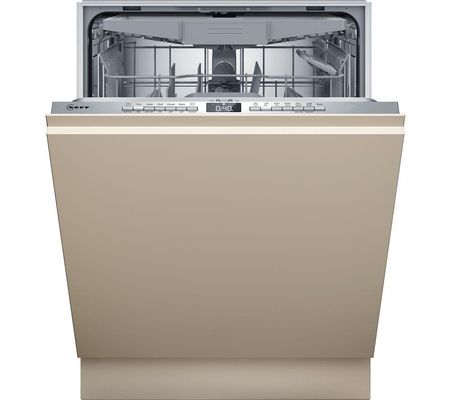 Neff N50 Integrated Dishwasher - Smart Wi-Fi C-rated Silver Control Panel