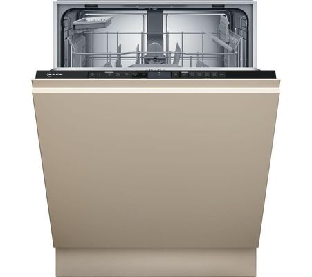 NEFF N30 S153HKX06G Full-size Fully Integrated WiFi-enabled Dishwasher, Silver/Grey