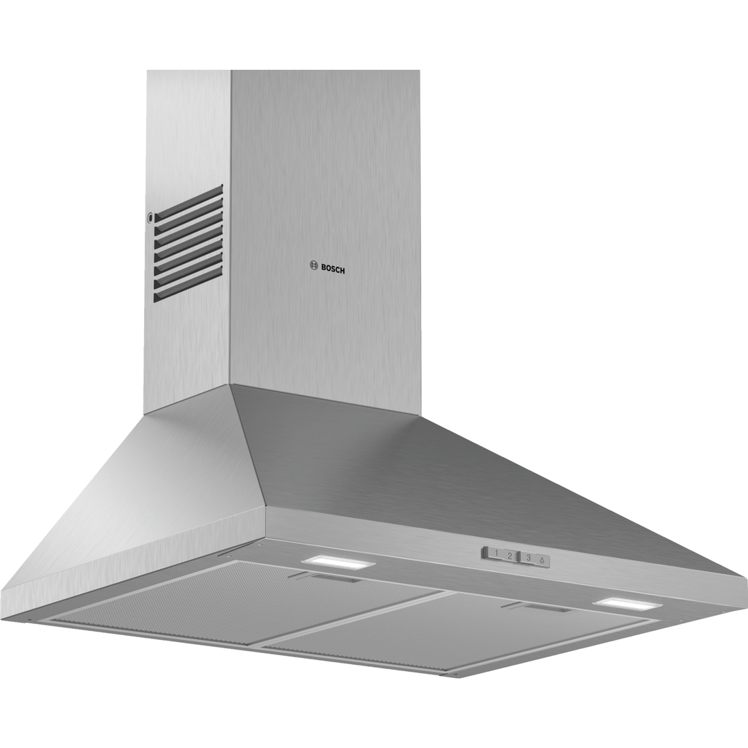 Bosch DWP64BC50B Series 2 60cm Pyramid Chimney Cooker Hood - Stainless Steel - Image 1
