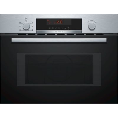 Bosch Stainless Steel Serie 4 Integrated Compact Oven & Microwave - CMA583MS0B