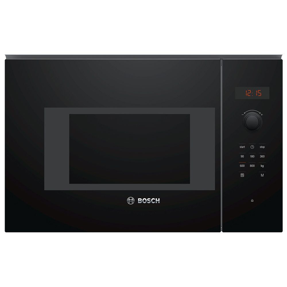 BOSCH Series 4 BFL523MB0B Built-in Solo Microwave - Black, Black - Image 1