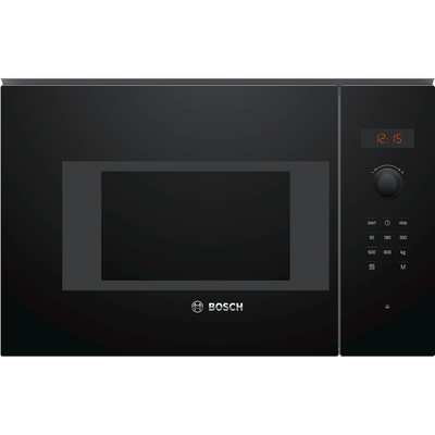 BOSCH Series 4 BFL523MB0B Built-in Solo Microwave - Black, Black - Thumbnail 4