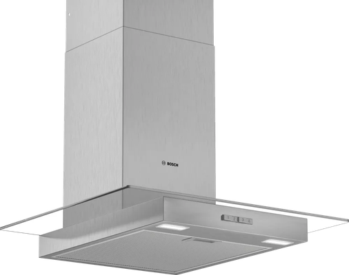 Bosch DWG64BC50B Series 2 60cm Straight Glass Hood Brushed steel