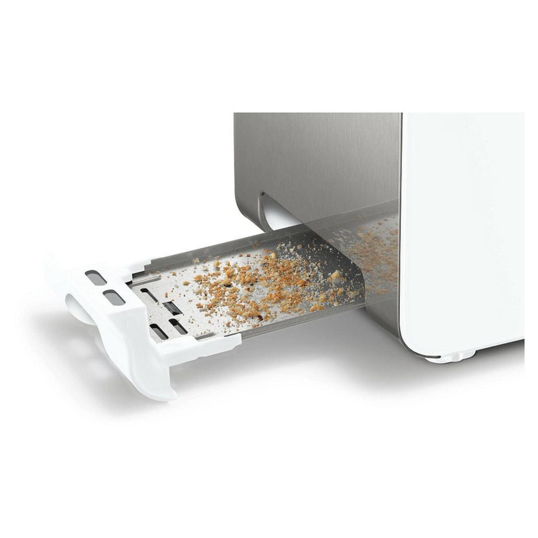 BOSCH Sky TAT7201GB 2-Slice Toaster - White, White - Image 1