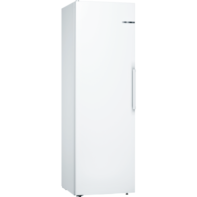Bosch Series 4 346 Litre Upright Freestanding Fridge With VitaFresh - White