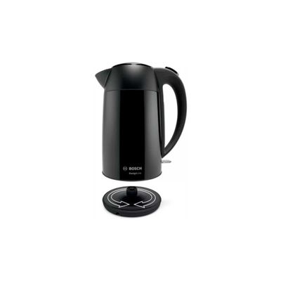 Bosch TWK3P423GB electric kettle 1.7 L 3000 W Black - Thumbnail 2