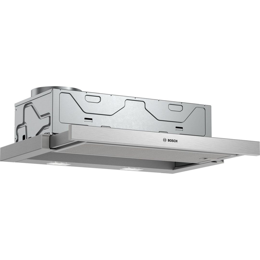 BOSCH Series 2 DFM063W56B Telescopic Cooker Hood - Silver, Silver/Grey - Image 1