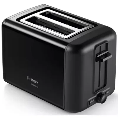 Bosch TAT3P423GB toaster 5 2 slice(s) 970 W Black - Thumbnail 2