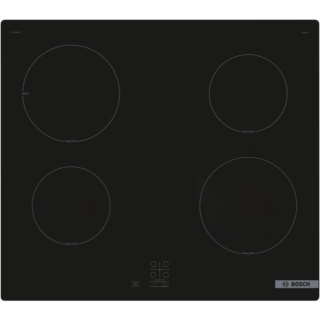 Bosch PUG61RAA5B 60cm Series 2 Frameless Induction Hob 13A supply - BLACK - Image 1