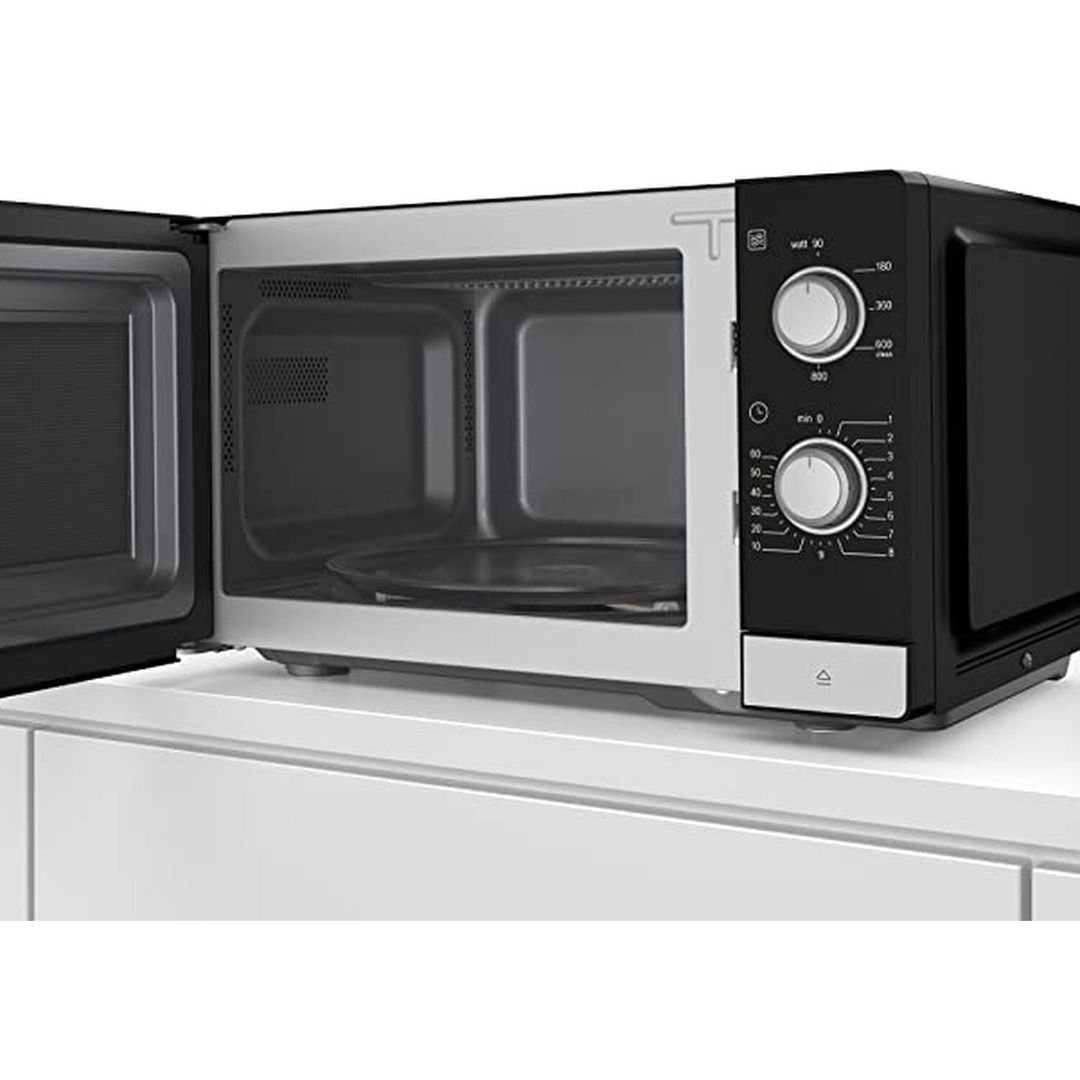 Bosch Series 2 20L 800W Freestanding Solo Microwave - Black - Image 1