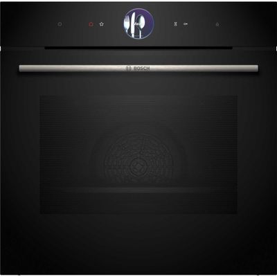 Bosch HRG7764B1B Series 8 Pyrolytic Single Oven Black - Thumbnail 2