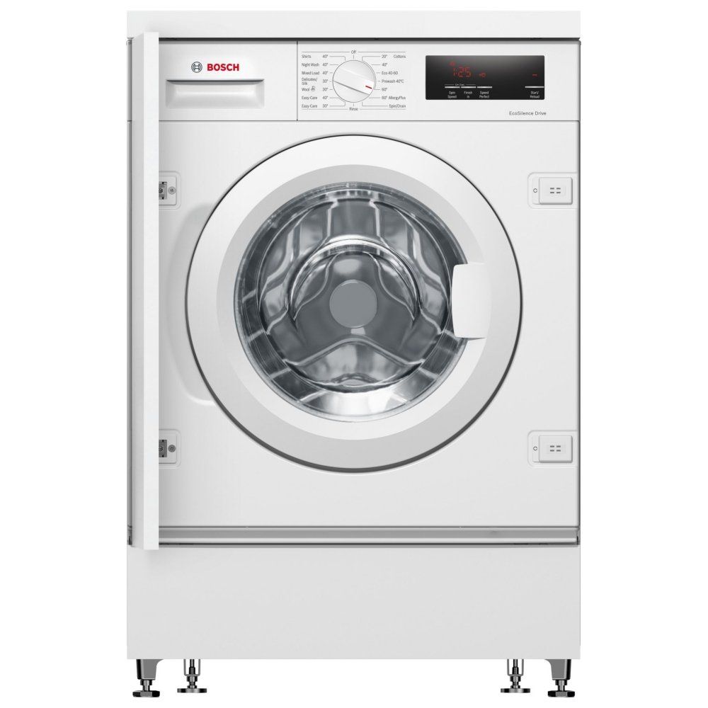 Bosch Series 6 8kg Integrated Washing Machine - 1400rpm Quiet C-Rated - WIW28302GB - Image 1