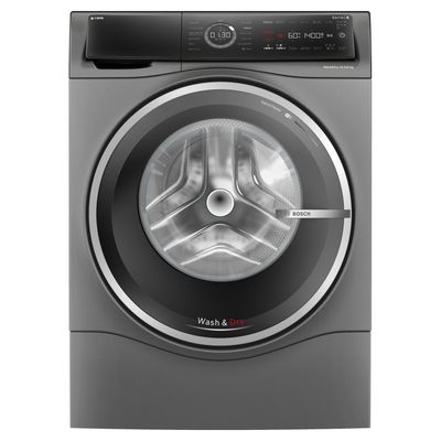 Bosch WNC254ARGB Series 8 i-Dos 10.5kg Wash 6kg Dry 1400rpm Washer Dryer - Grey