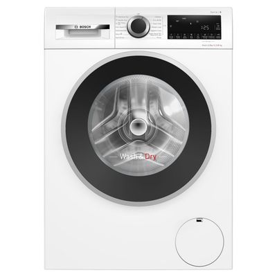 BOSCH Series 6 WNG25401GB AntiStain 10.5 kg Washer Dryer - White, White