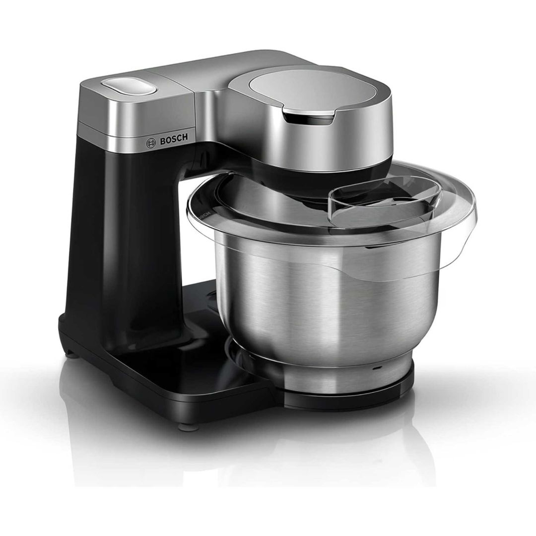 BOSCH 7-in-1 MUMS2VM40 Kitchen Machine Stand Mixer - Black, Black,Silver/Grey - Image 1