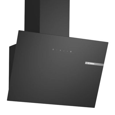 BOSCH Series 2 DWK65DK60B Chimney Cooker Hood - Black, Black