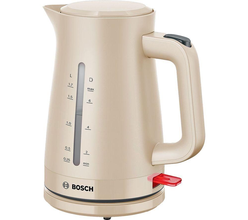 BOSCH MyMoments TWK3M127GB Cordless Jug Kettle - Cream, Cream - Image 1