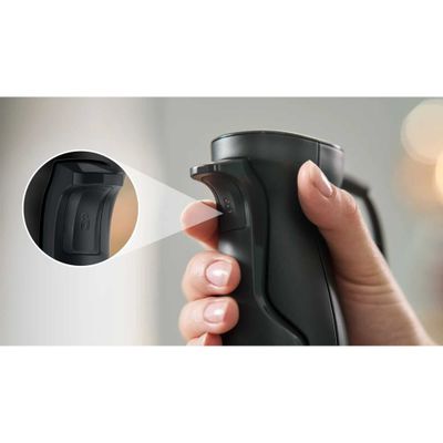 BOSCH Series 4 ErgoMaster MSM4B6V2GB Hand Blender - Black Anthracite, Black