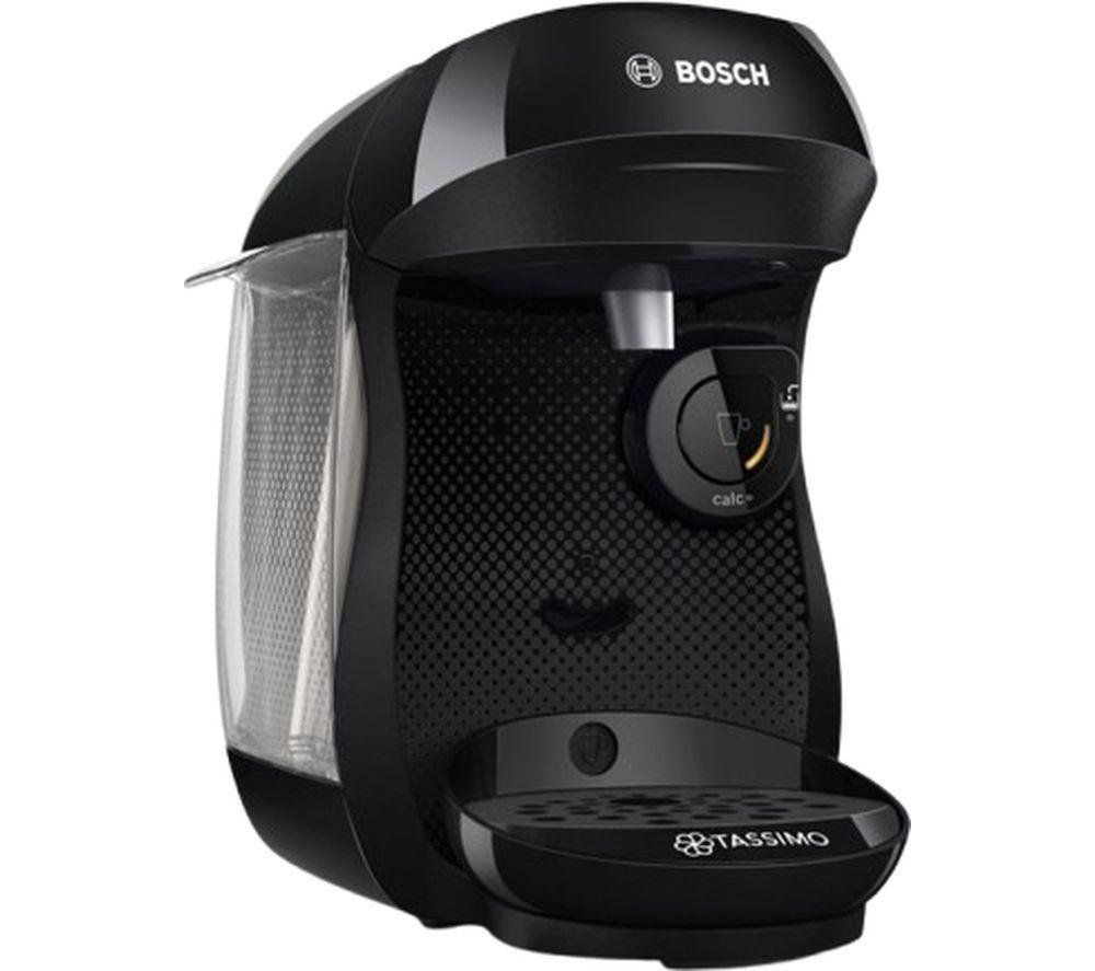 TASSIMO by Bosch Happy Friendly TAS102EGB Coffee Machine - Black, Black - Image 1