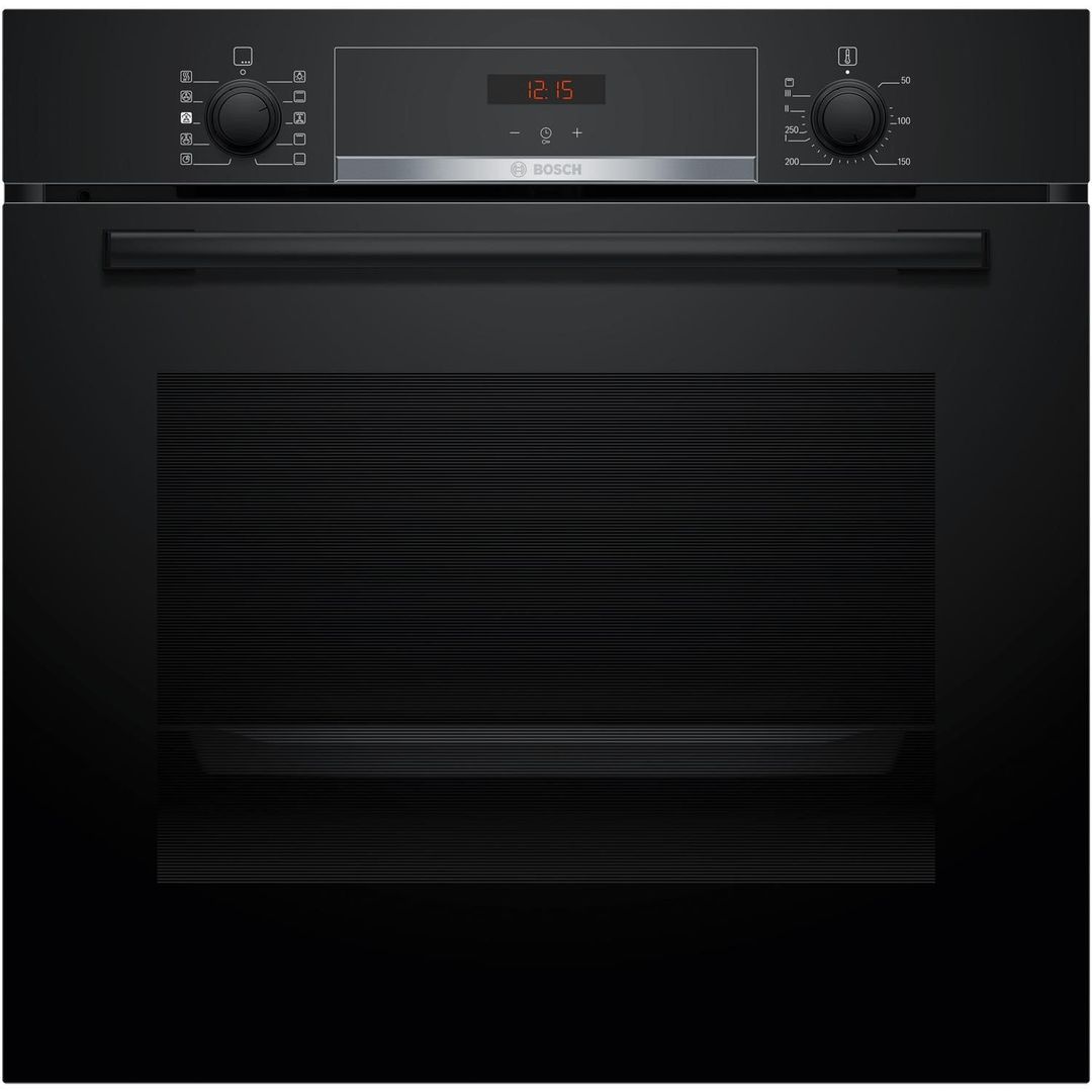 BOSCH Series 4 HQA534BB3B Electric Steam Oven - Black, Black - Image 1