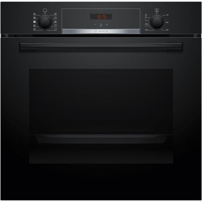 BOSCH Series 4 HQA534BB3B Electric Steam Oven - Black, Black