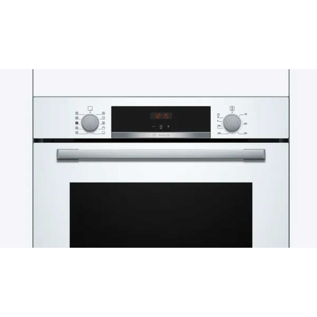 Bosch HQA534BW3B Series 4 Electric Single Oven - White - Image 1