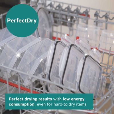 BOSCH Series 6 PerfectDry SMS6ZCI10G Full-size WiFi-enabled Dishwasher - Silver, Silver/Grey