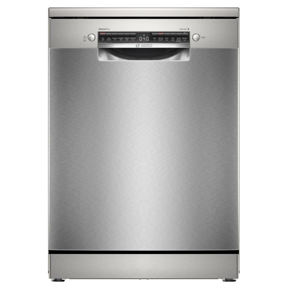 BOSCH Series 4 SMS4EMI06G Full-size WiFi-enabled Dishwasher - Stainless Steel, Stainless Steel - Image 1