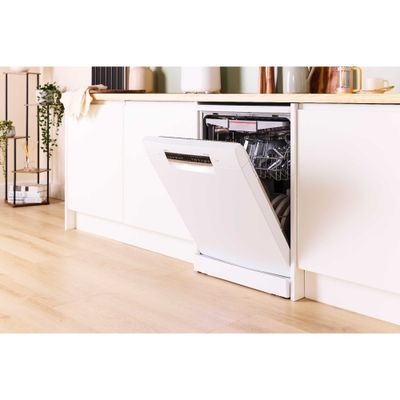 BOSCH Series 4 SMS4EMW06G Full-size WiFi-enabled Dishwasher - White, White