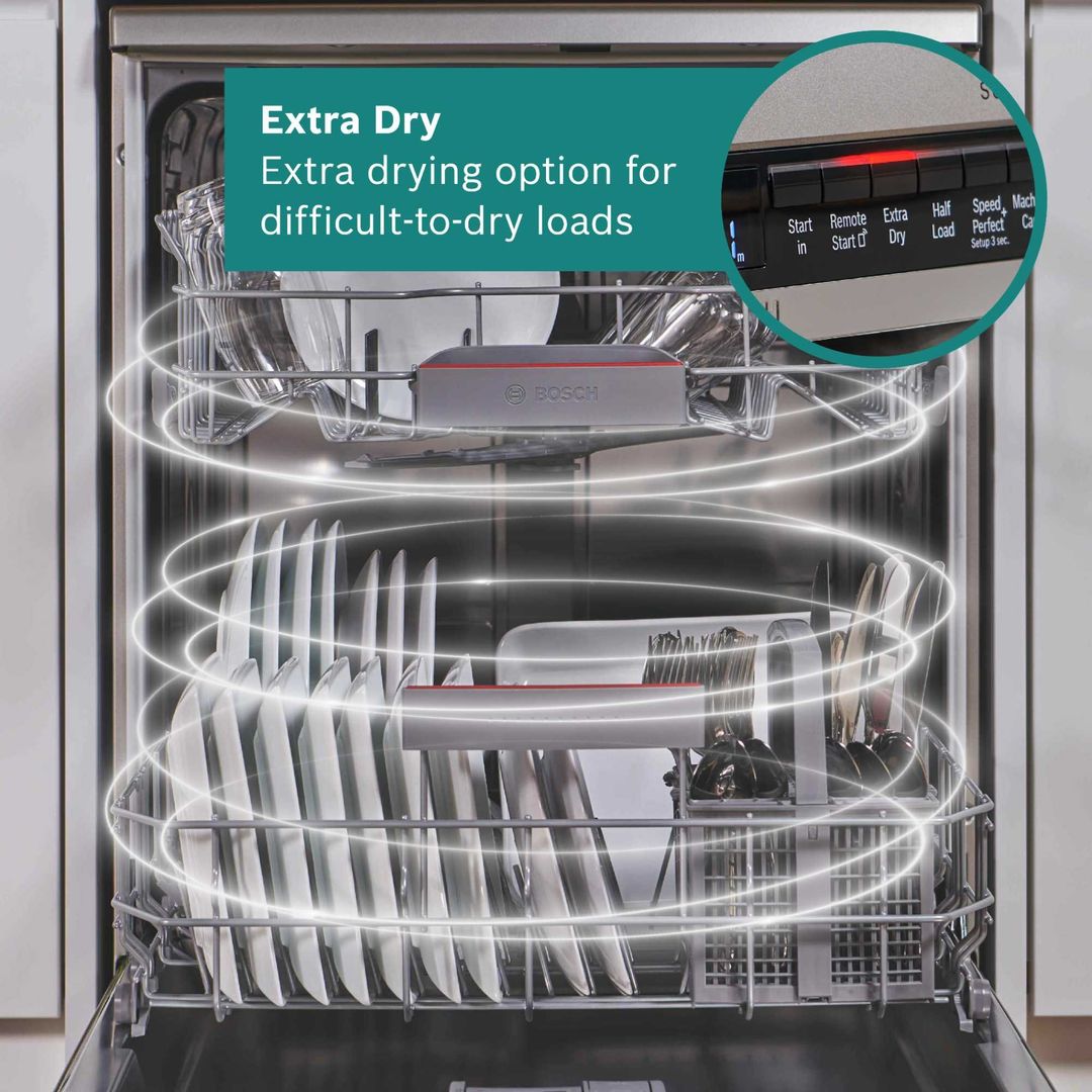 BOSCH Series 4 SMS4EKI06G Full-size Dishwasher - Silver, Silver/Grey - Image 1