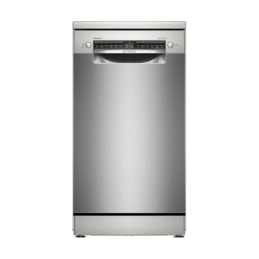 BOSCH Series 4 SPS4HMI49G Slimline WiFi-enabled Dishwasher - Silver, Silver/Grey - Image 1