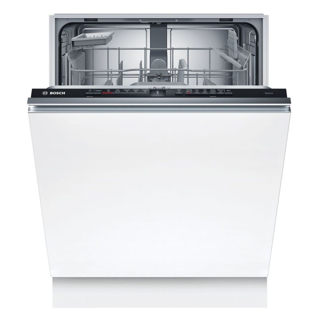 BOSCH Series 2 SMV2HTX02G Full-size Fully Integrated WiFi-enabled Dishwasher, Silver/Grey - Image 1
