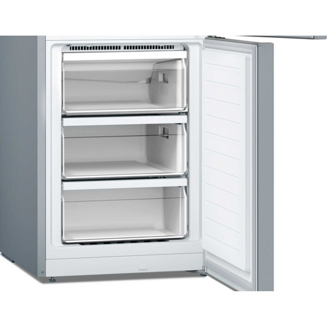 Bosch Series 2 282 Litre 60/40 Freestanding Fridge Freezer - Stainless Steel - Image 1