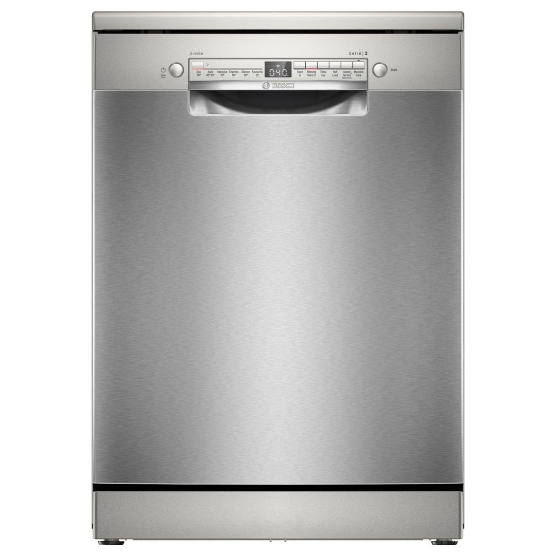 Bosch SMS2HVI06G 60cm Series 2 Freestanding Dishwasher - SILVER - Image 1