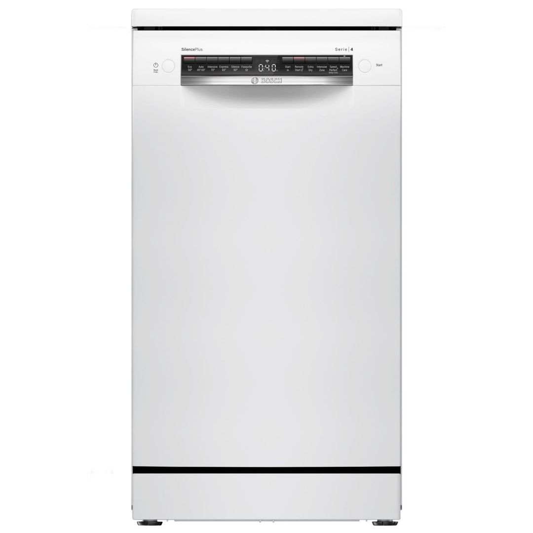 Bosch SPS4HMW14G 45cm Series 4 Freestanding Dishwasher - WHITE - Image 1