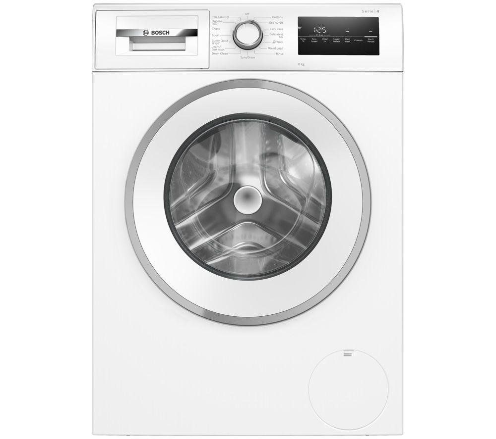 Bosch WAN28254GB Series 4 8kg Washing Machine, 1400rpm - A Rated, White - Image 1