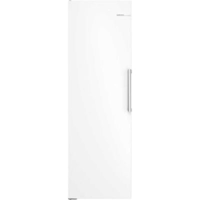 BOSCH Series 4 KSN36VWDGG Tall Fridge - White, White - Thumbnail 3