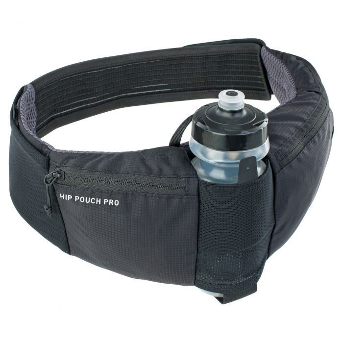 EVOC Hip Pouch Pro + Bottle - Black - Image 1