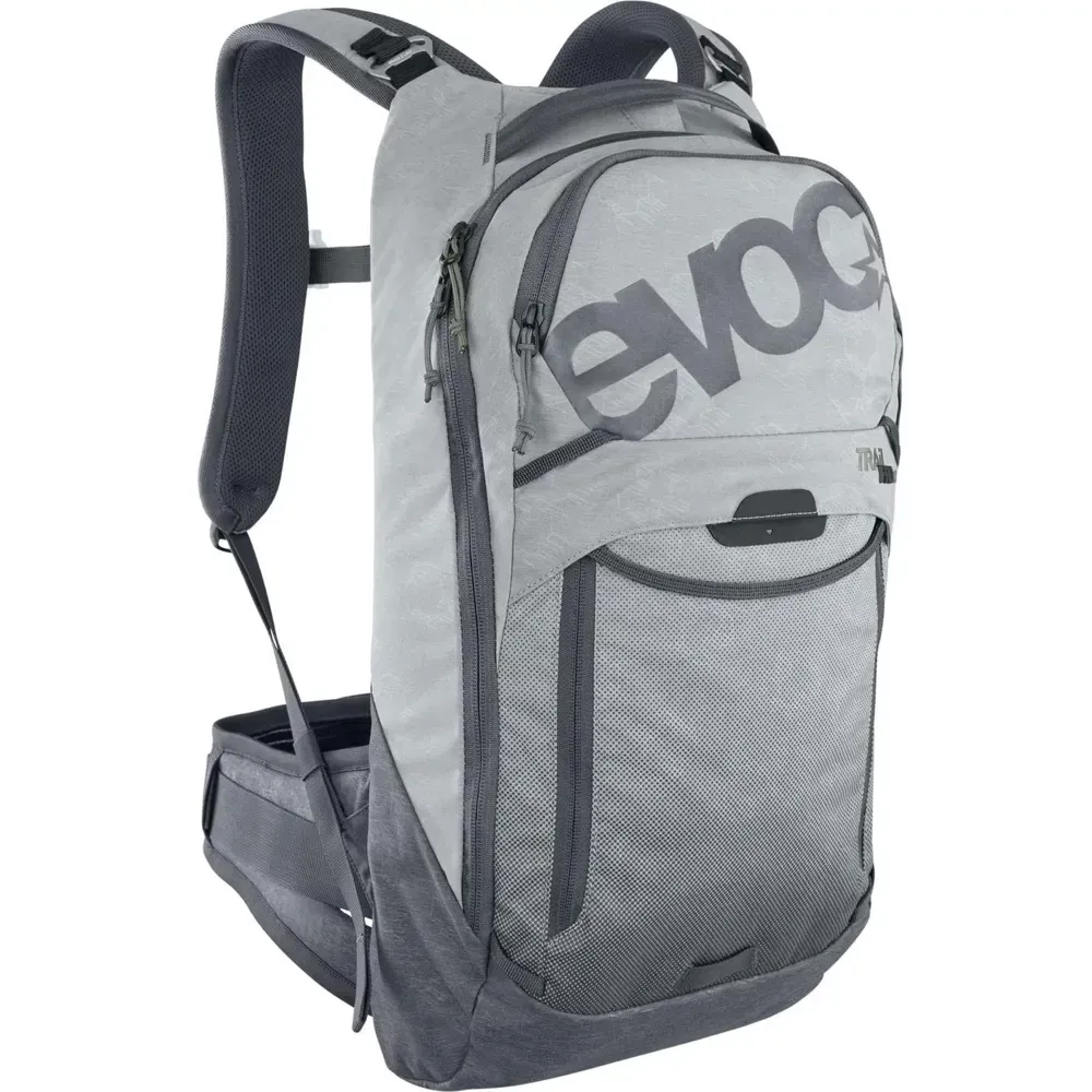 Evoc Trail Pro Protector Backpack 10L Stone/Carbon Grey - Image 1