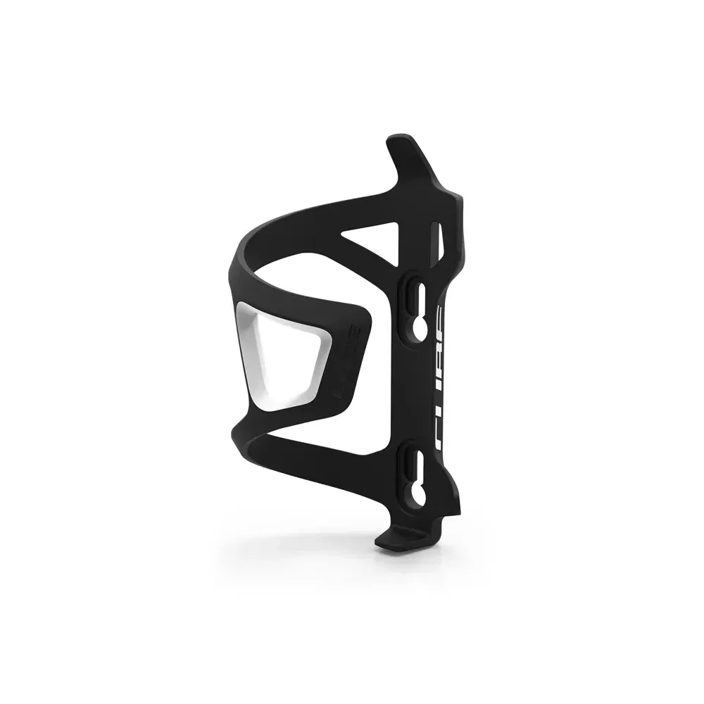 Cube HPP Sidecage Bottle Cage Black/White - Image 1