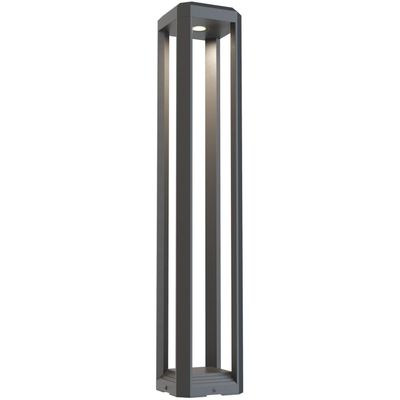 Outdoor Bollard Light Grey - Grey