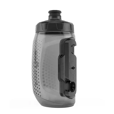 Fidlock Twist Single Bottle - Transparent Black, 450ml - Thumbnail 2
