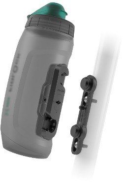 Fidlock Anti-Bac Bottle 590ml + Bike Base - Black - Image 1