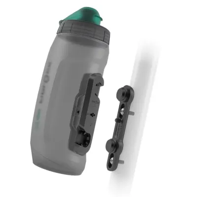 Fidlock Anti-Bac Bottle 590ml + Bike Base - Black - Thumbnail 2