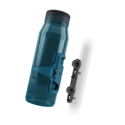Fidlock Twist Bottle 700 Life + Bike Base - Clear / Black, 700ml - Thumbnail 2